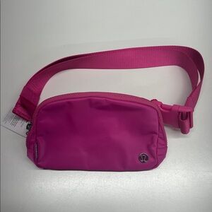 Lululemon Athletica Everywhere Belt Bag Fanny Pack 1L Hot Sonic Pink NWT New